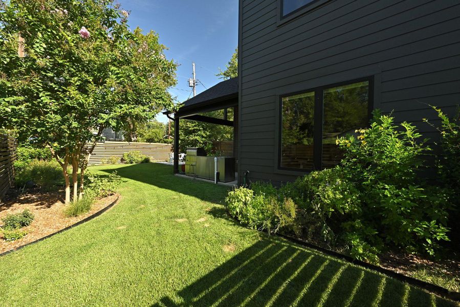 view from secondary gate entrance near front of home view from secondary gate entrance near front of home