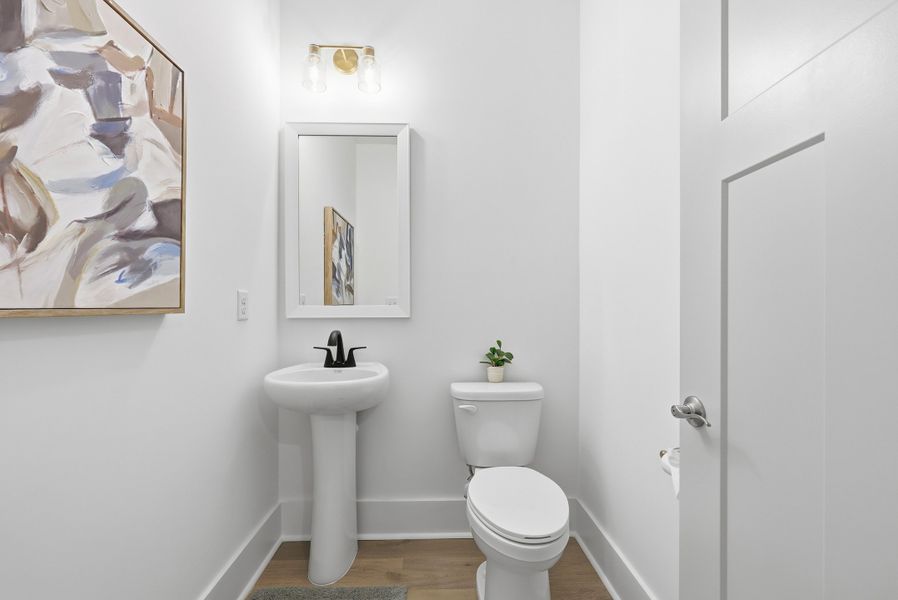 Representative furnished interior of a home built from the Carolyn II by Great Southern Homes in Carsons Landing, Angier (Image 53).