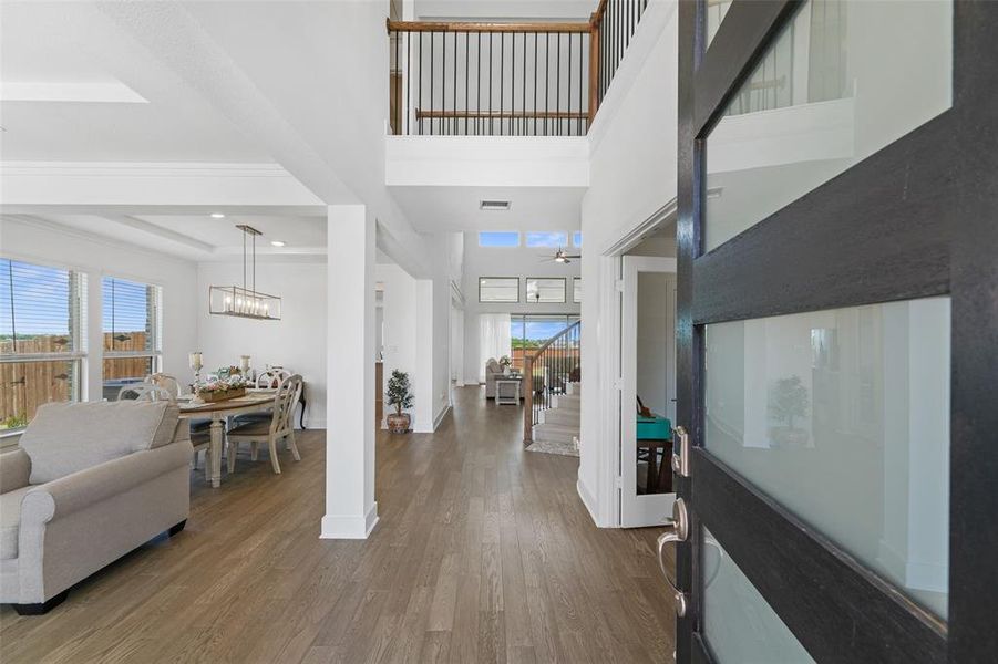 Furnished interior view inside a new home in Broadmoor Estates, Ovilla (Image 26).