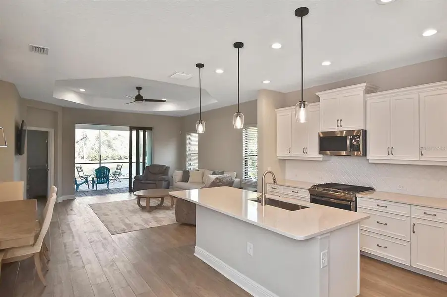 Furnished interior view inside a new home in , Englewood (Image 5).