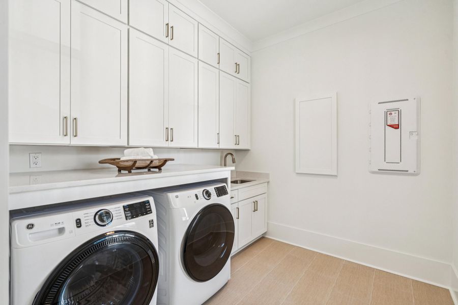 Furnished interior view inside a new home in , Johns Island (Image 38).