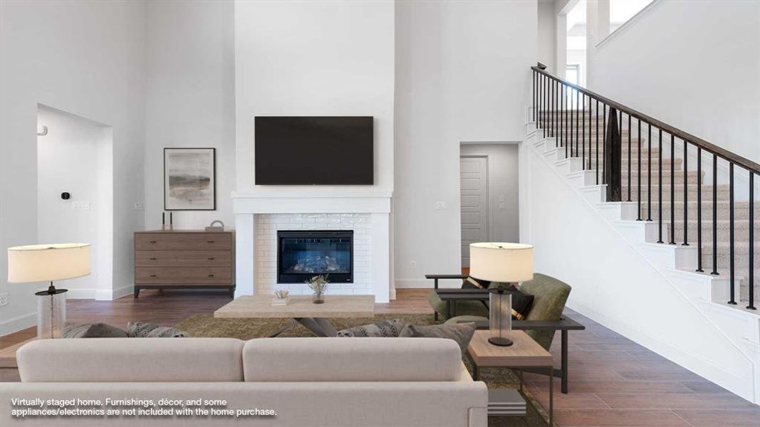 Furnished interior view inside a new home in Devonshire 55', Forney (Image 10). Furnished interior view inside a new home in Devonshire 55', Forney (Image 10).