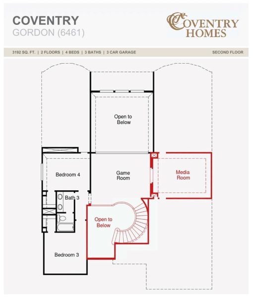 2D floor plan layout of this home in COLTON, Todd Mission, TX (Image 3). 2D floor plan layout of this home in COLTON, Todd Mission, TX (Image 3).
