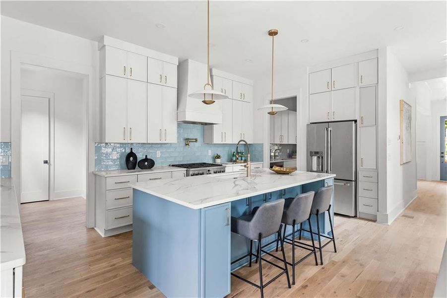 Furnished interior view inside a new home in , Atlanta (Image 7).