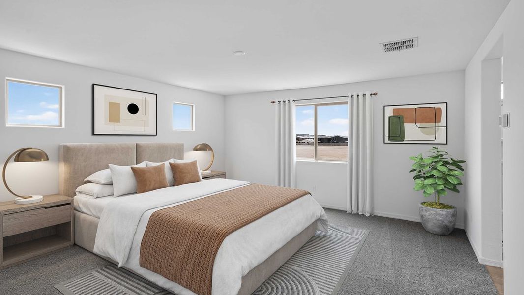 Furnished interior view inside a new home in Allen Ranches, Litchfield Park (Image 6).
