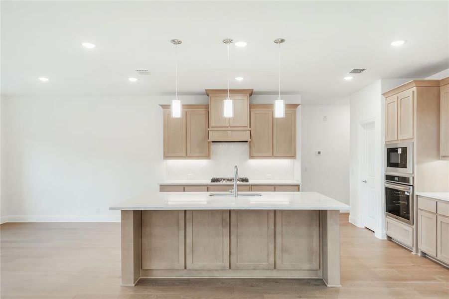Furnished interior view inside a new home in Country Lakes Classic 60, Argyle (Image 13).