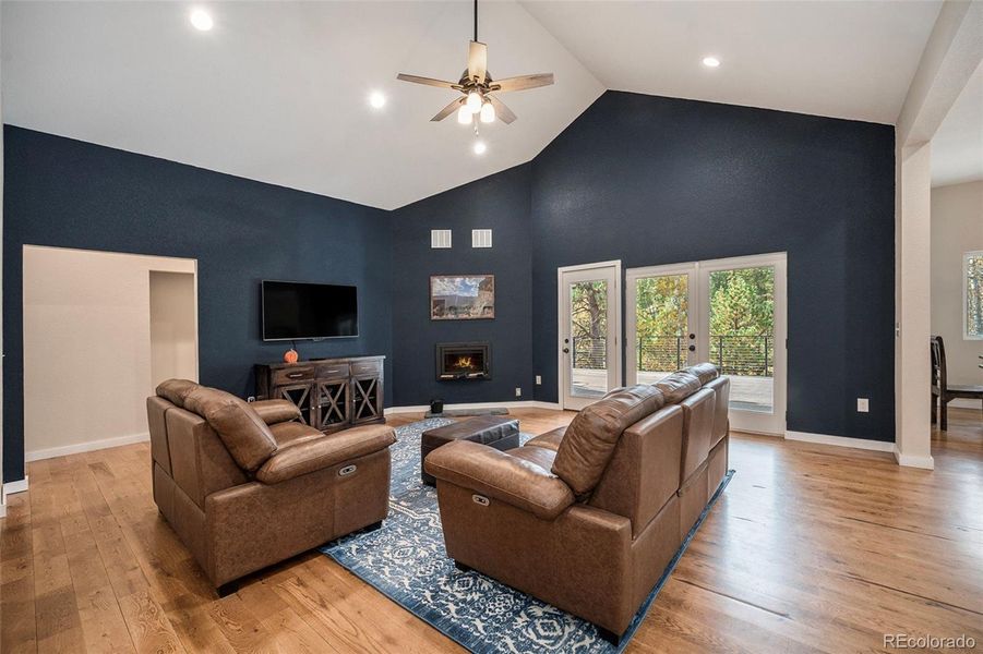 Furnished interior view inside a new home in , Evergreen (Image 13).