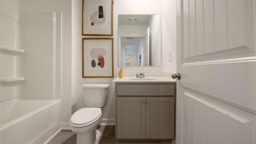 Furnished interior view inside a new home in Rosewood Farms, Acworth (Image 5).