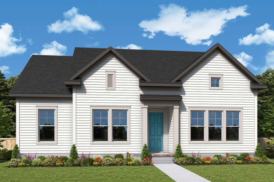 Representative exterior photo of a completed home built from the The Brickhaven by David Weekley Homes in Nexton – Midtown – The Garden Collection, Summerville, SC (Image 17). Representative exterior photo of a completed home built from the The Brickhaven by David Weekley Homes in Nexton – Midtown – The Garden Collection, Summerville, SC (Image 17).