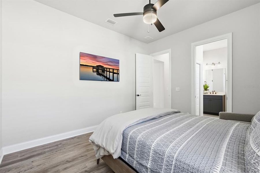 Furnished interior view inside a new home in , Palm Coast (Image 17).