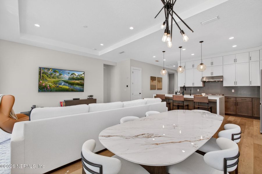 Furnished interior view inside a new home in , St. Johns (Image 10).