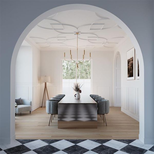 Furnished interior view inside a new home in , Dallas (Image 7). Furnished interior view inside a new home in , Dallas (Image 7).