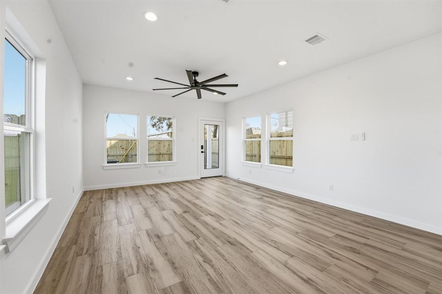 Spacious, unfurnished interior of a new home in , La Porte (Image 14). Spacious, unfurnished interior of a new home in , La Porte (Image 14).