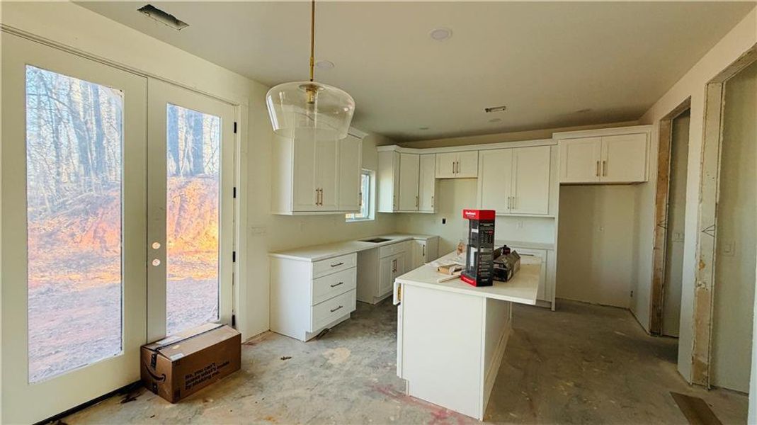 In-progress construction of a new home in , Hiram, GA (Image 42).