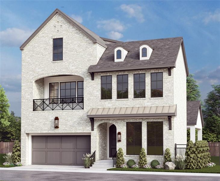 Rendering of 119 Memorial Parkview, to-be-built by Jeff Paul Custom Homes!