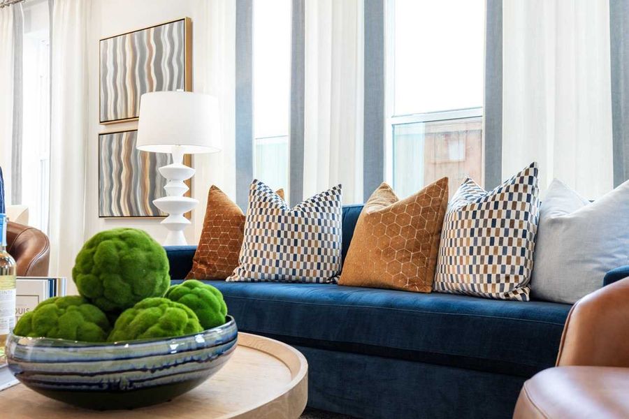 Representative Family Room - some options shown Representative Family Room - some options shown