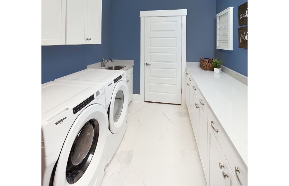 Spacious Laundry Room