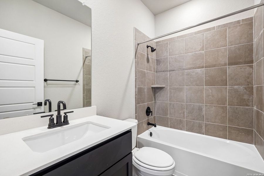 Furnished interior view inside a new home in , San Antonio (Image 10).