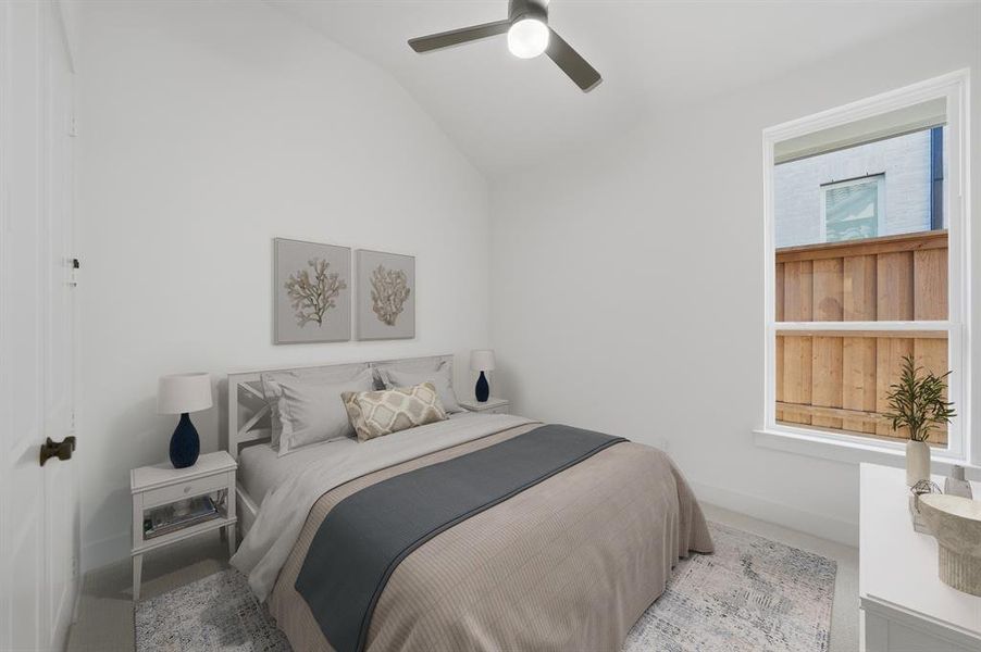 Furnished interior view inside a new home in Fields - 50' Lots, Frisco (Image 12).