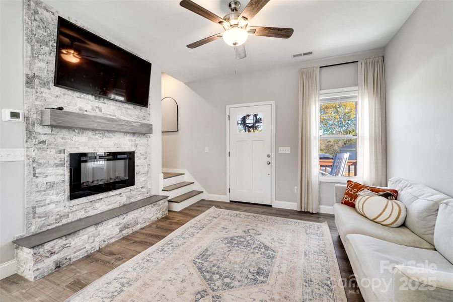 Furnished interior view inside a new home in , Canton (Image 13). Furnished interior view inside a new home in , Canton (Image 13).