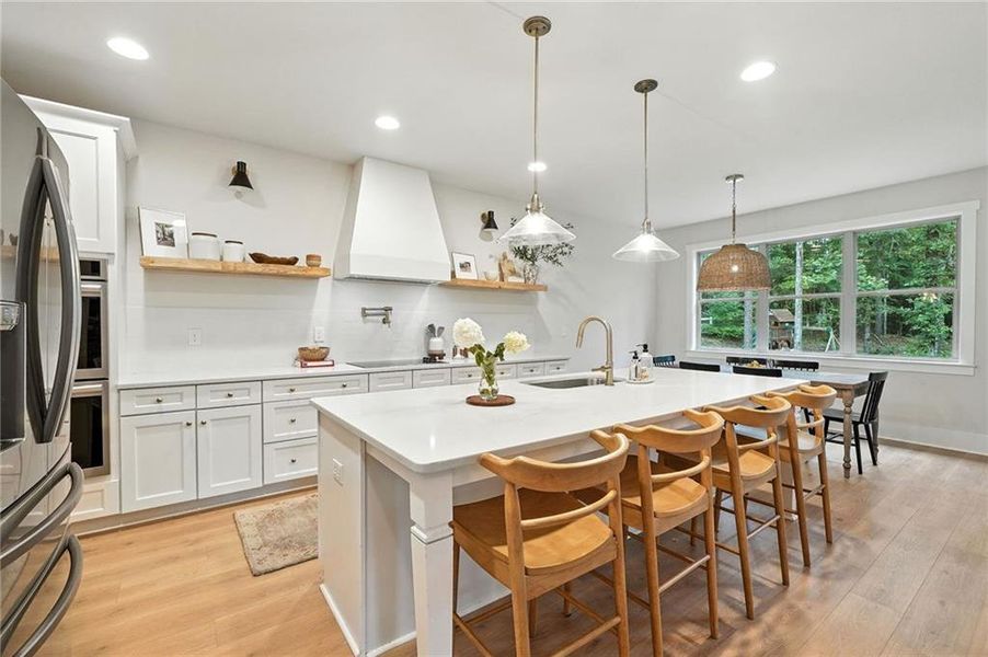 Furnished interior view inside a new home in , Acworth (Image 18).