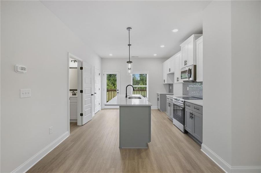 Furnished interior view inside a new home in , Mableton (Image 7).