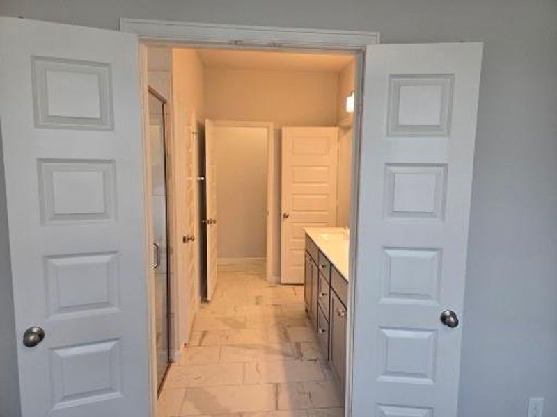 Primary view of primary bathroom