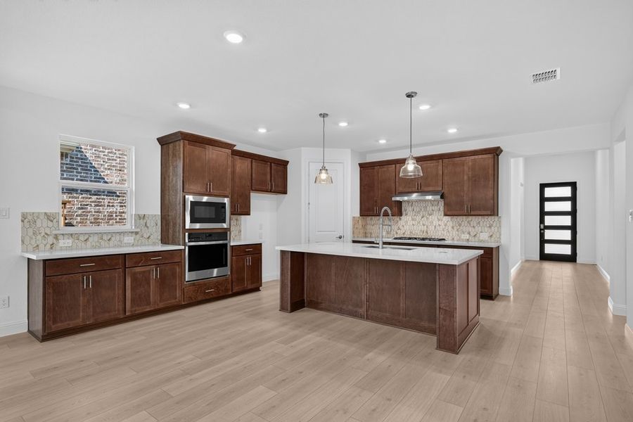 Furnished interior view inside a new home in South Oak, Lakewood Village (Image 4).