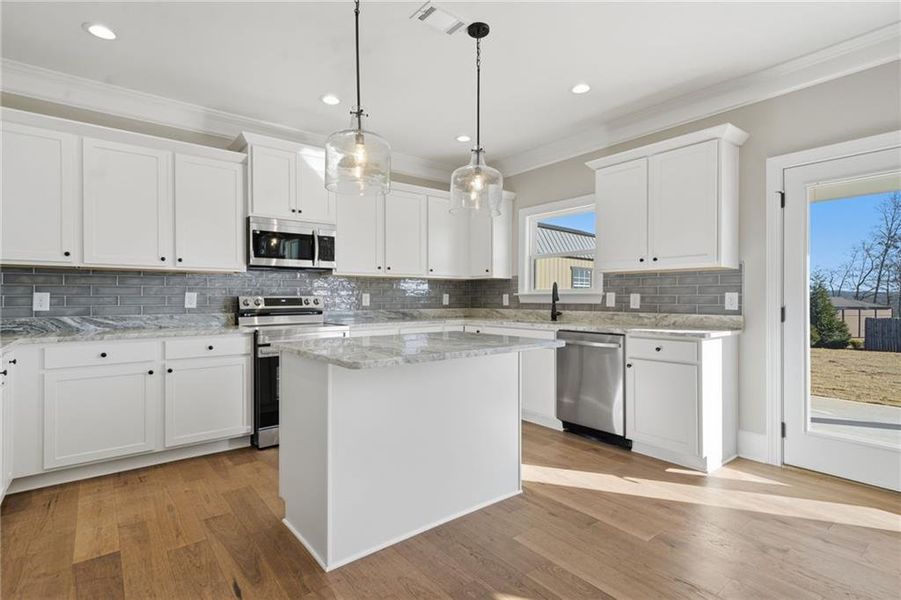 Furnished interior view inside a new home in , Ball Ground (Image 8).