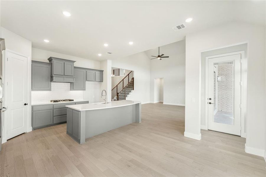 Furnished interior view inside a new home in Sutton Fields, Celina (Image 10).