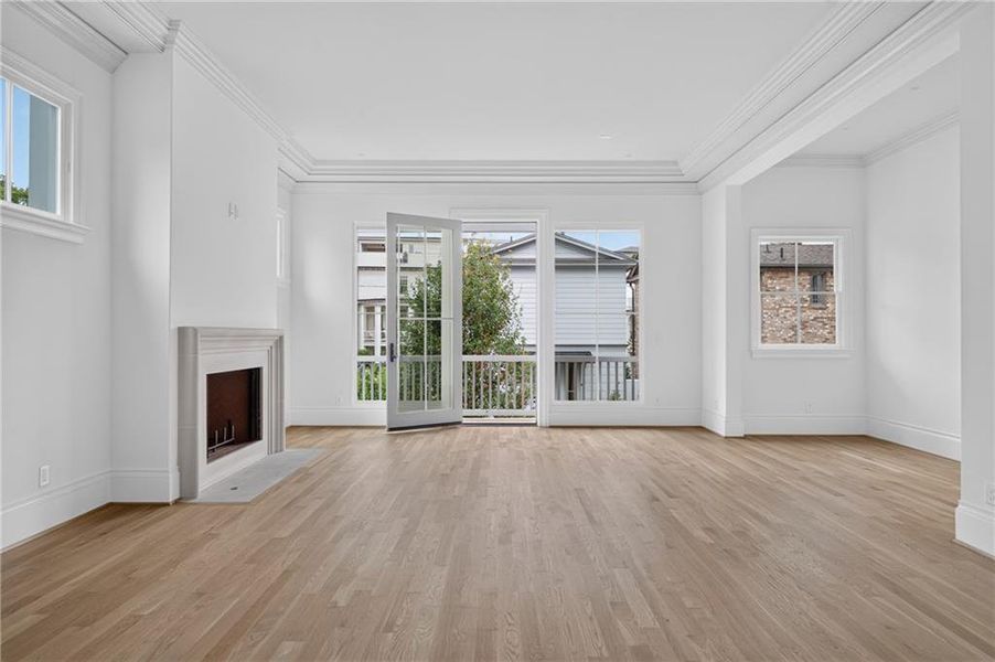 Spacious, unfurnished interior of a new home in , Atlanta (Image 52). Spacious, unfurnished interior of a new home in , Atlanta (Image 52).