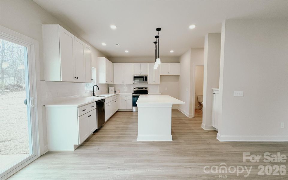 Furnished interior view inside a new home in , Harrisburg (Image 5).