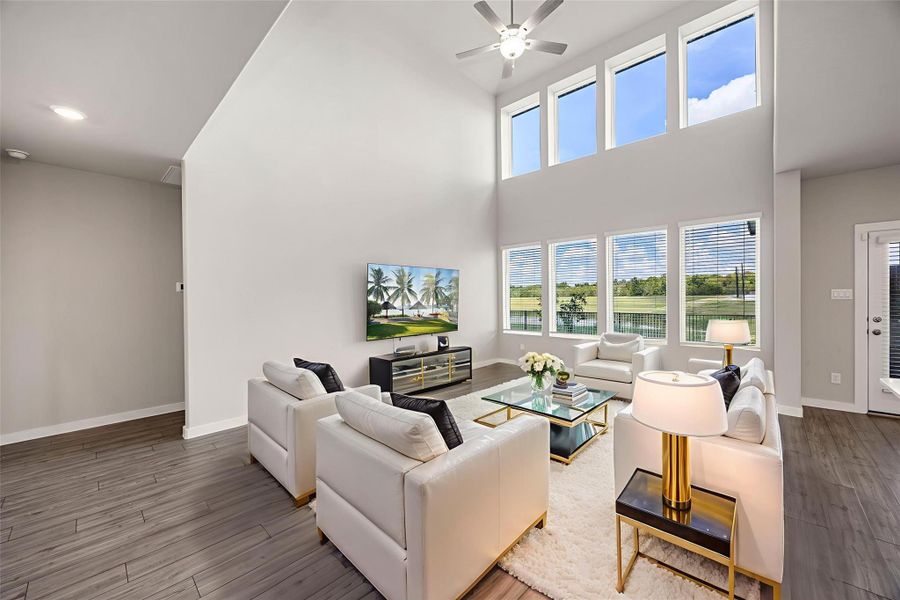Furnished interior view inside a new home in , Rosenberg (Image 11). Furnished interior view inside a new home in , Rosenberg (Image 11).