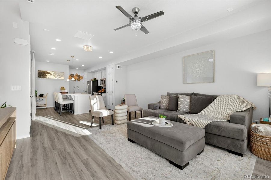 Furnished interior view inside a new home in , Aurora (Image 5).