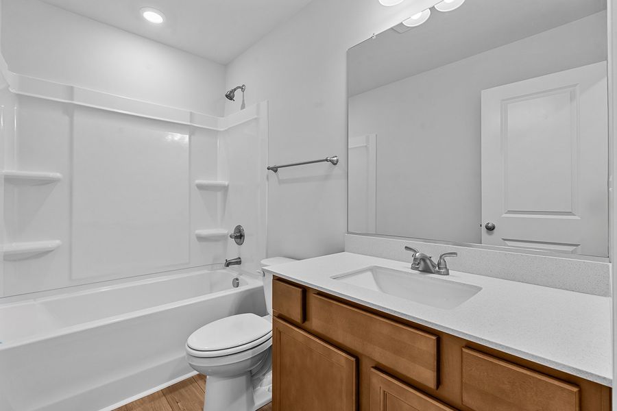 Furnished interior view inside a new home in Hanes Lake, Winston-Salem (Image 13).