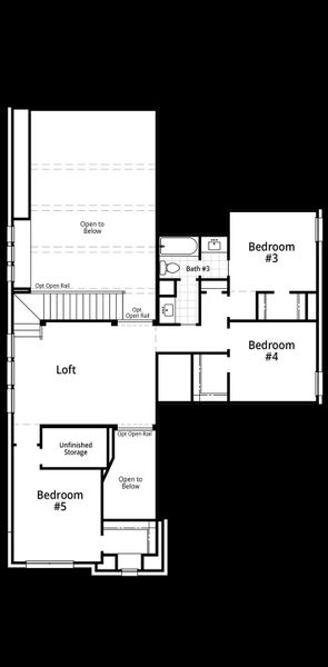 Upstairs Floor Plan