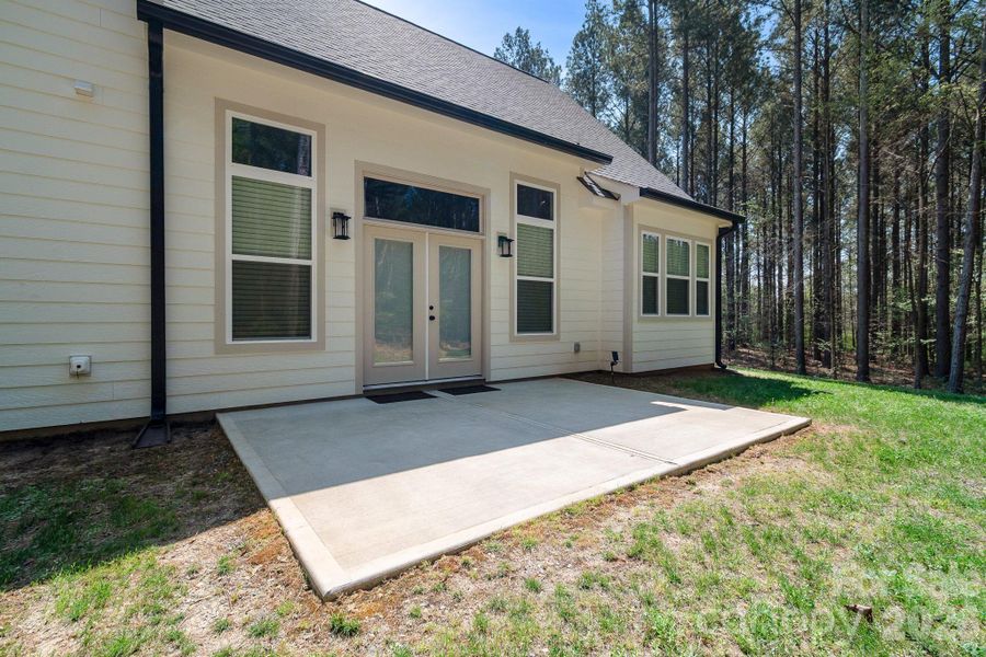 Exterior details and patio area of a home in , Marshville (Image 27). Exterior details and patio area of a home in , Marshville (Image 27).