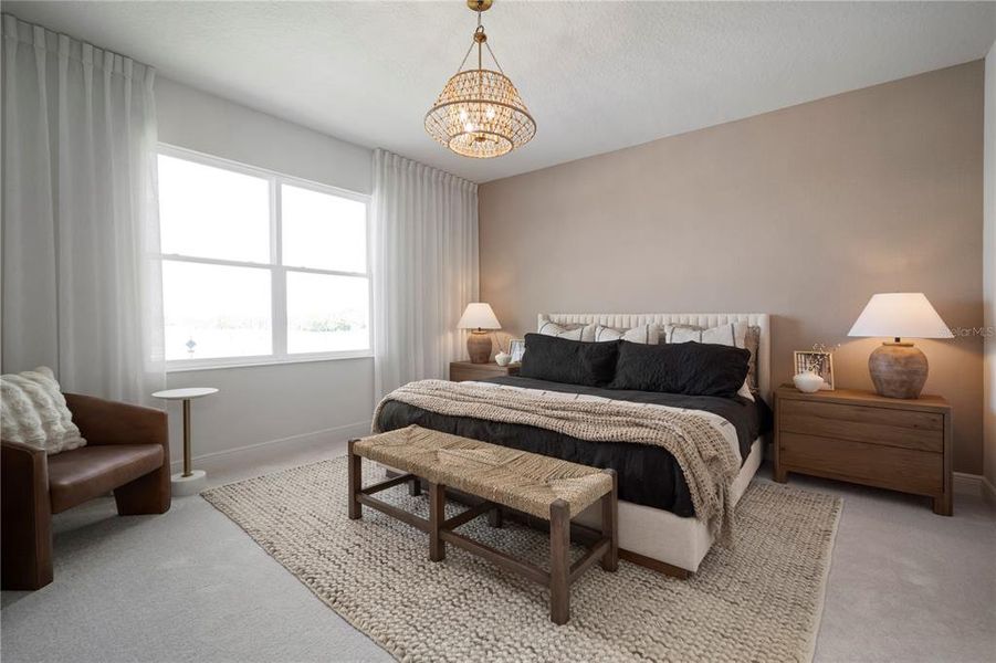 Furnished interior view inside a new home in North River Ranch - Crescent Creek, Parrish (Image 2).