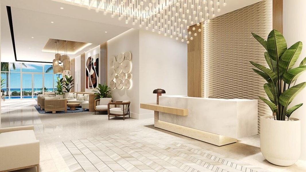 Artist's rendering Lobby