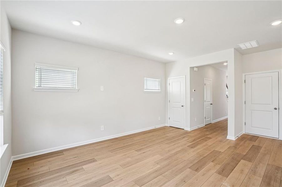 Spacious, unfurnished interior of a new home in Hawthorne Station, College Park (Image 43). Spacious, unfurnished interior of a new home in Hawthorne Station, College Park (Image 43).