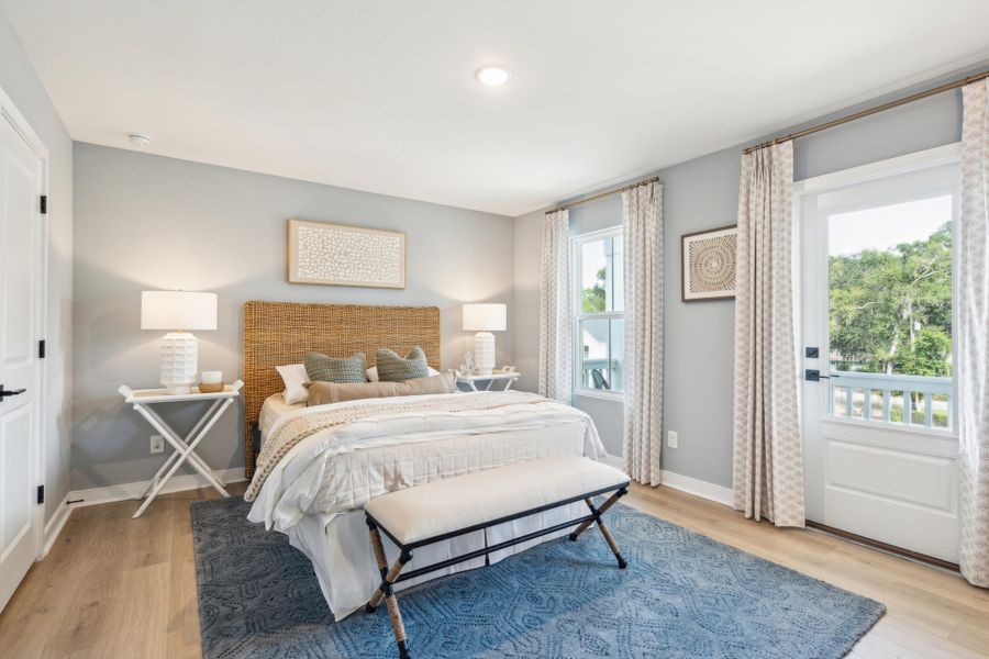 Furnished interior view inside a new home in Liberty Hill Farm, Mount Pleasant (Image 47).