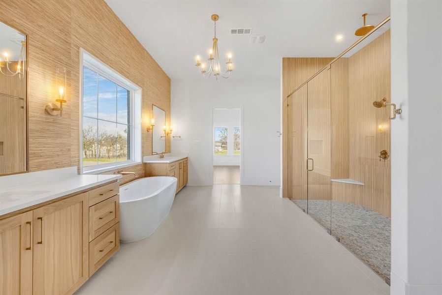 Furnished interior view inside a new home in , Fairview (Image 17).