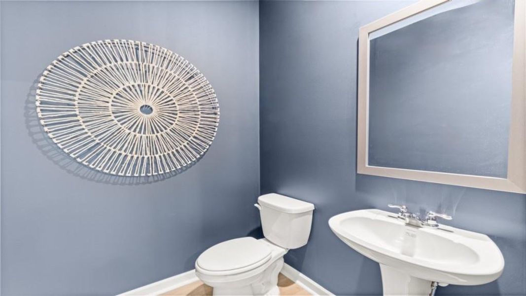 Furnished interior view inside a new home in Waypoint, Flowery Branch (Image 7).