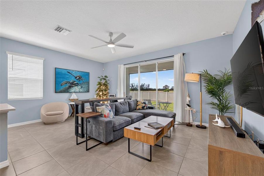 Furnished interior view inside a new home in Mangrove Point, Apollo Beach (Image 5).