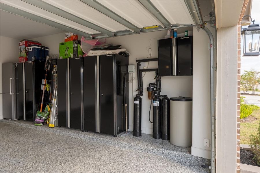 Exterior details and patio area of a home in Elyson 65', Katy (Image 26). Exterior details and patio area of a home in Elyson 65', Katy (Image 26).