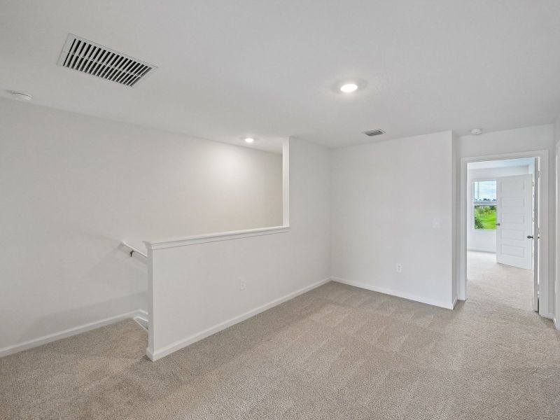 Spacious, unfurnished interior of a new home in Meritage Homes at Central Park, Port St. Lucie (Image 12). Spacious, unfurnished interior of a new home in Meritage Homes at Central Park, Port St. Lucie (Image 12).