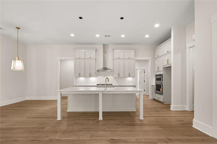 Furnished interior view inside a new home in Soleil Belmont Park, Canton (Image 5). Furnished interior view inside a new home in Soleil Belmont Park, Canton (Image 5).