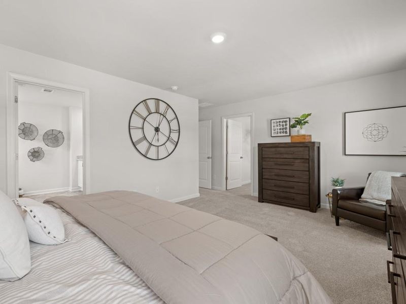 Furnished interior view inside a new home in Lost Creek, Dallas (Image 4).