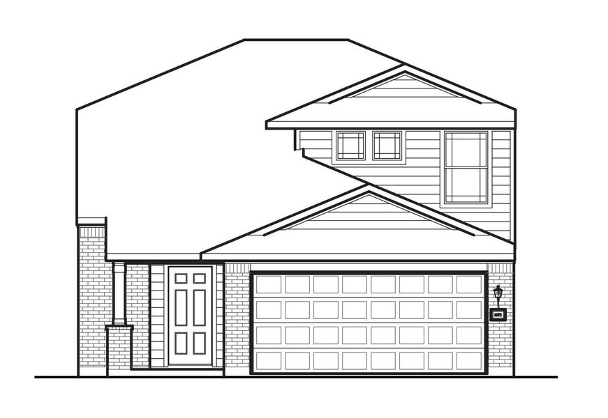 Telluride  Elevation B - Alt Roof Elevation