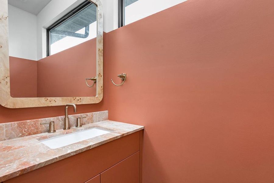 Close-up of interior finishes inside a home in , Austin (Image 13).